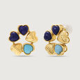 Pop Magic 18KT Convertible Lapis Lazuli Drop Earrings,,hi-res view 7