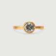 Firefly Flair 14 kt Gold & Green Amethyst Finger Ring,,hi-res view 4