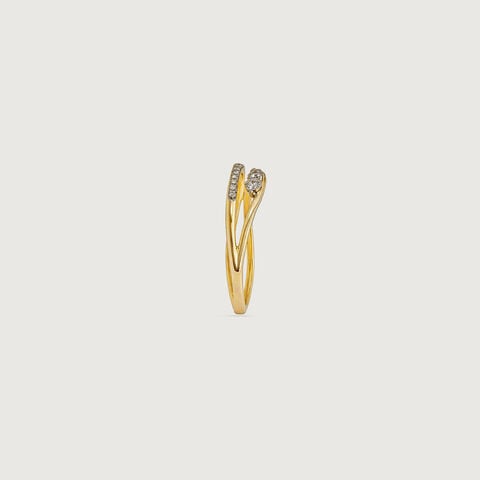 Gentle Rhythm Diamond Ring