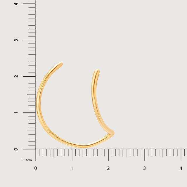 Enchanted Moonbeam Arc Hoop 14KT Earring,,hi-res image number null