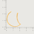 Enchanted Moonbeam Arc Hoop 14KT Earring,,hi-res view 5
