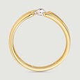 Dynamic Twisted Gold Ring,,hi-res view 5