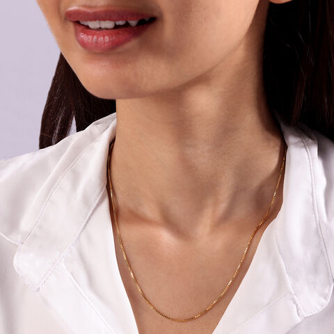 Sleek 14KT Yellow Gold Chain