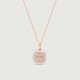 Lustrous Grace Diamond Pendant,,hi-res view 2