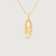 Airy Radiant Gold Pendant,,hi-res view 3