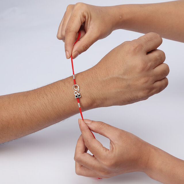 BRO 925 Silver Rakhi,,hi-res image number null