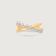 Regal Shine Gold & Diamond Finger Ring,,hi-res view 4
