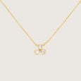 Delicate Blossom Polki Necklace,,hi-res view 3
