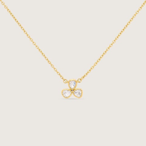 Delicate Blossom Polki Necklace