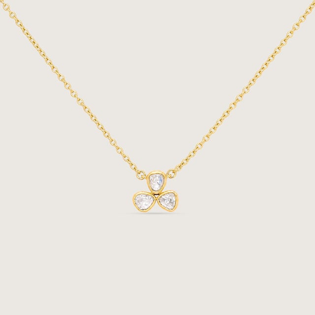 Delicate Blossom Polki Necklace,,hi-res image number null