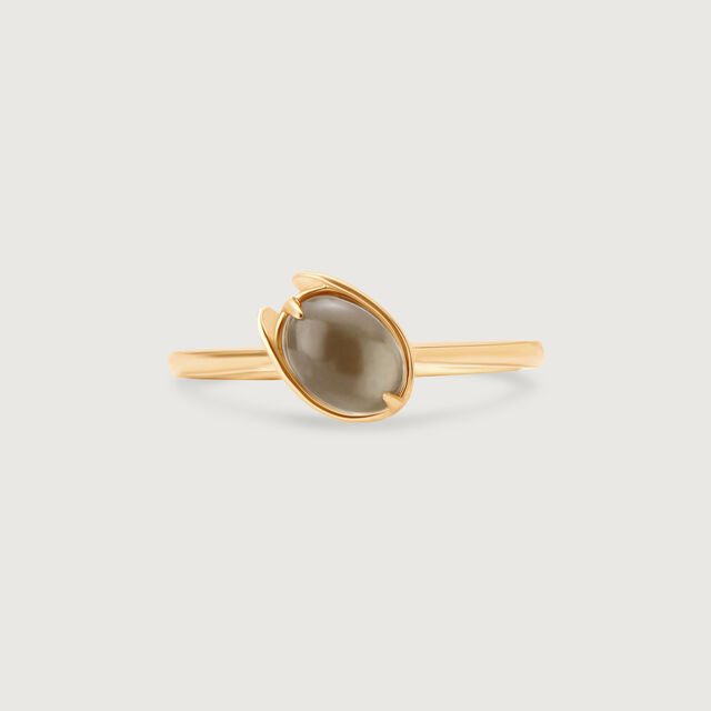 Firefly Fantasia 14 kt Gold & Green Amethyst Ring,,hi-res image number null