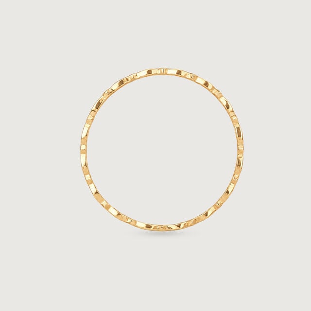 Fluid Weave Gold Bangle,,hi-res image number null