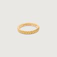 Bold Edge Gold Ring,,hi-res view 3