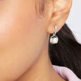 Exquisite Pearl Silver Stud Earrings,,hi-res view 2