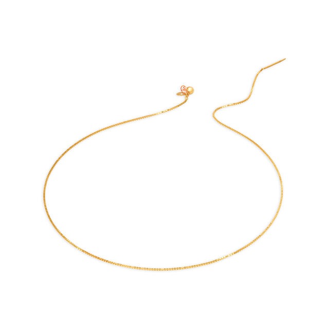 18KT Yellow-White Gold Link Chain,,hi-res image number null