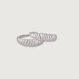 Groove Chic Silver Toe Rings,,hi-res view 4