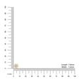 14kt Yellow Gold Hexa Sparkle Diamond Stud Earrings,,hi-res view 4
