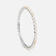 Infinite Pearl Silver Bangle,,hi-res view 4