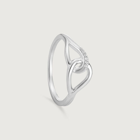 Twisted Elegant Silver Ring alternate view 2