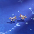 Cosmic Elements 14KT Diamond Stud Earrings,,hi-res view 1