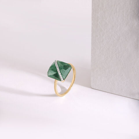 Royal Glow Quartz Ring