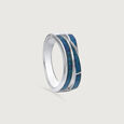 Shine Waves Silver Ring,,hi-res view 4