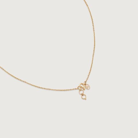 Lotus Aura Gold Necklace