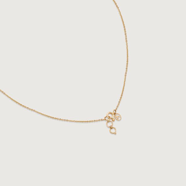 Lotus Aura Gold Necklace,,hi-res image number null