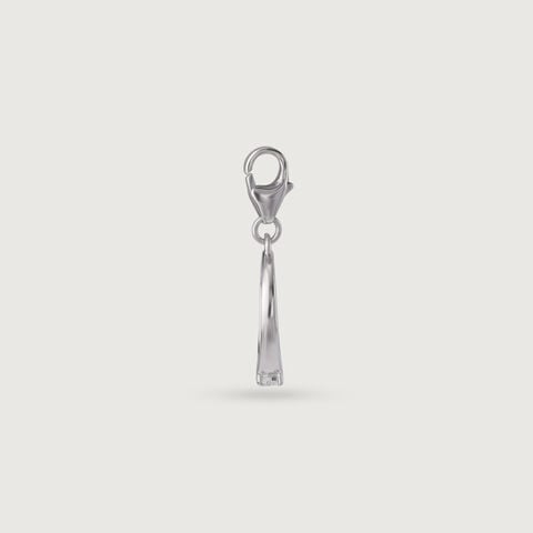 Sparkly Cute Silver Charms
