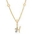 Mia Sutra DIY with Alphabet Charms- H,,hi-res view 3
