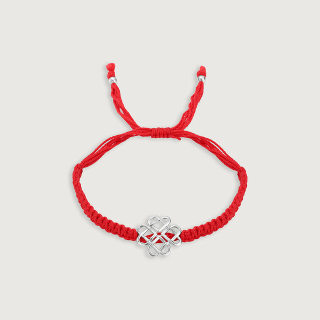 Endless Harmony Silver Rakhi,,hi-res image number null