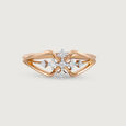 Dazzling Blend Gold & Diamond Finger Ring,,hi-res view 3