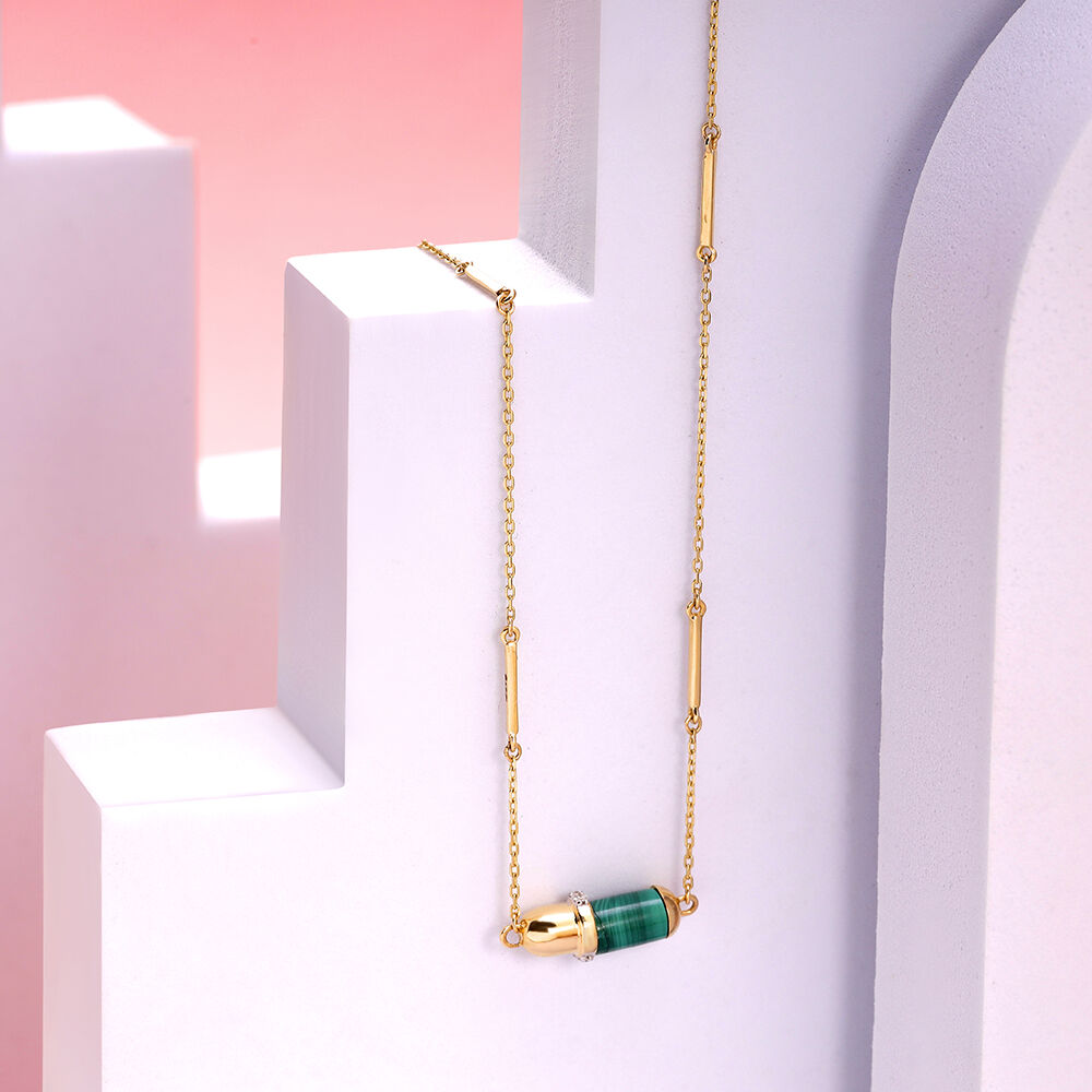 Tanishq gold chain cheap for womens