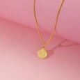 Divine Lakshmi Gold Pendant,,hi-res view 5