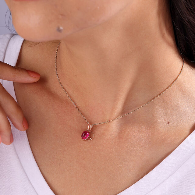 Charming 14kt Libra Birthstone Gold Pendant,,hi-res image number null