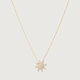 Solar Radiance Diamond Necklace,,hi-res view 4