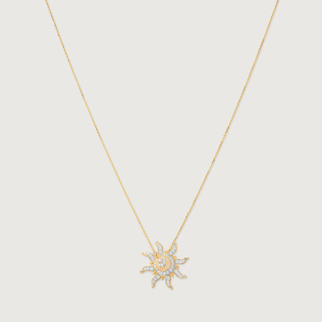 Solar Radiance Diamond Necklace,,hi-res image number null
