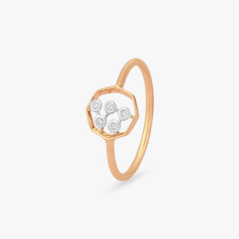 Orbit Cluster Diamond Ring