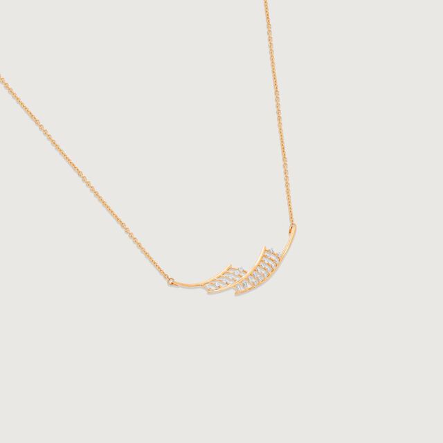 Gleaming Curve Diamond Necklace,,hi-res image number null