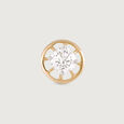 Celestial Circle Gold and Diamond Nose Pin,,hi-res view 3