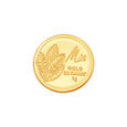 1 GM 22 Karat  Sublime Mango Leaf Gold Coin,,hi-res view 1