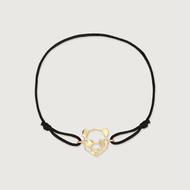 Cool Calm Panda Gold Bracelet,,hi-res image number null