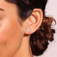 Dew Kissed Diamond Stud Earrings,,hi-res view 2