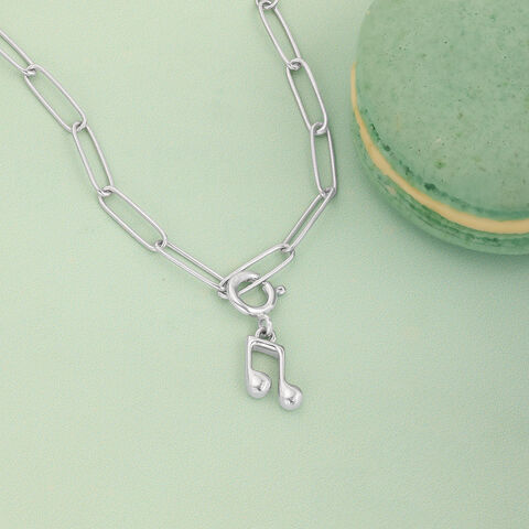 Rhythmic Flow Silver Charm