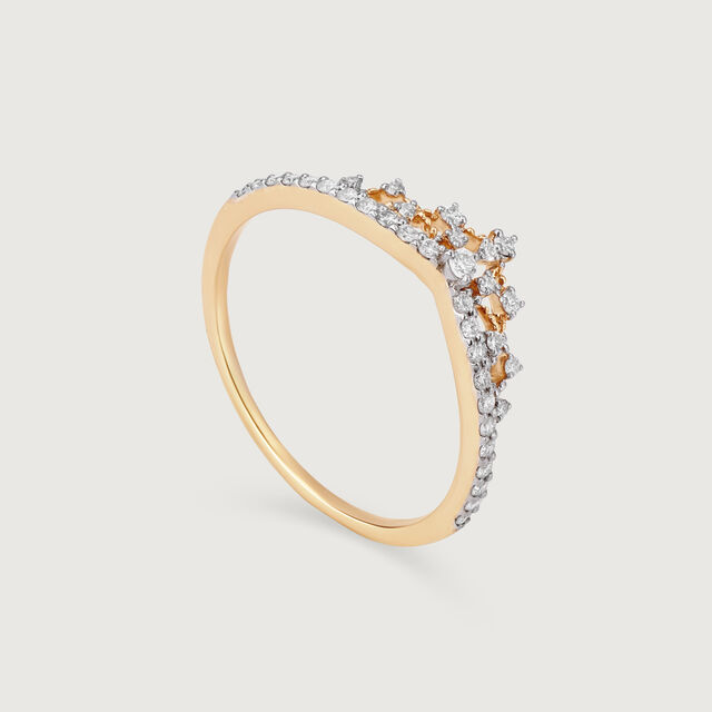 Regal Crest 14KT Gold & Diamond Ring,,hi-res image number null