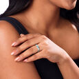Mosaic Luxe Silver Ring,,hi-res view 2