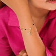 Mia Sutra DIY with Alphabet Charms- R,,hi-res view 2
