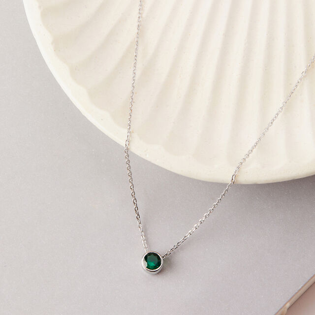 Dazzling Forest Silver Necklace,,hi-res image number null