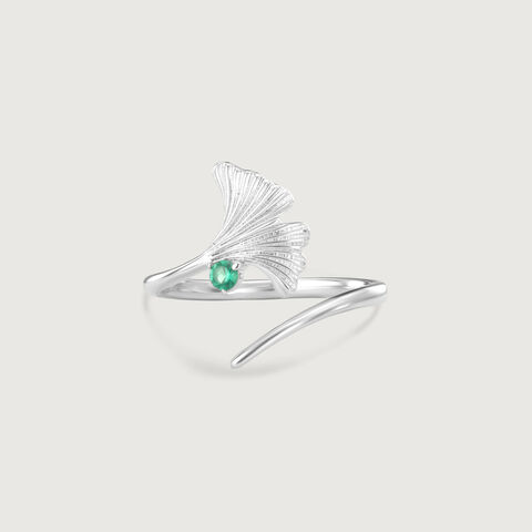 Delicate Curve Silver Ring