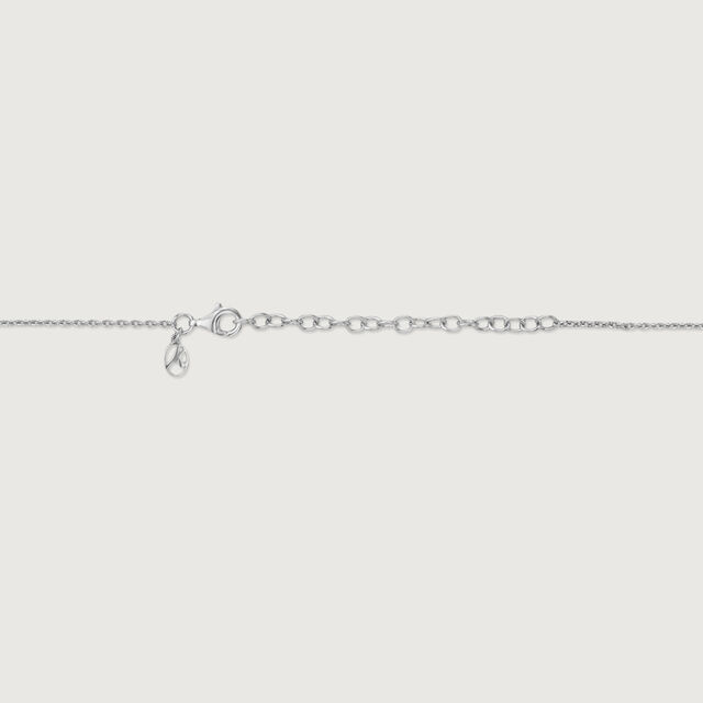 Vivid Playful Pink Silver Necklace,,hi-res image number null